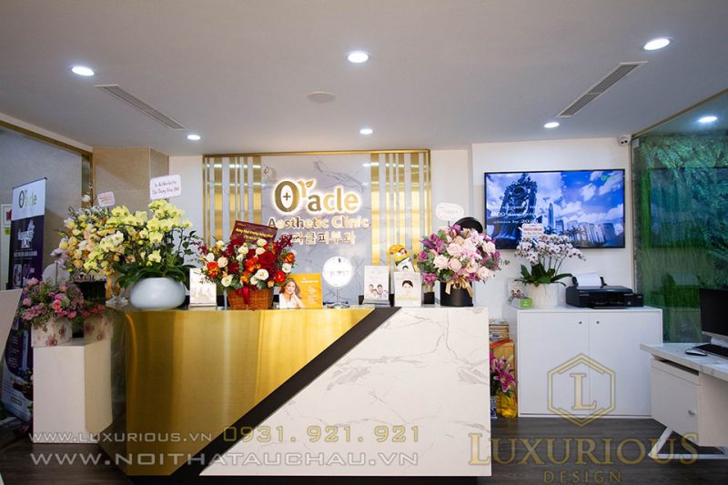 Thi công nội thất Spa Oracle Beauty Clinic Hàn Quốc