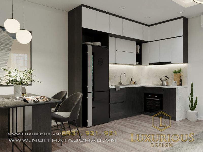 Tư vấn thiết kế nội thất chung cư Vẻ đẹp hiện đại sang trọng trong mẫu thiết kế nội thất Samsora Prermier