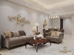 Thiết kế nội thất căn hộ chung cư D’ Capitale – Trần Duy Hưng