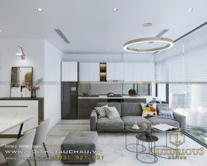 Top 5 Mẫu thiết kế nội thất căn hộ 80m2 đẹp nhất 2021
