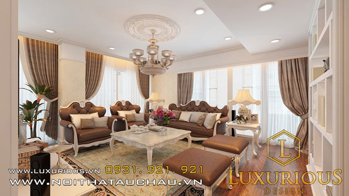 Thiết kế thi công nội thất trọn gói tại Luxurious Design