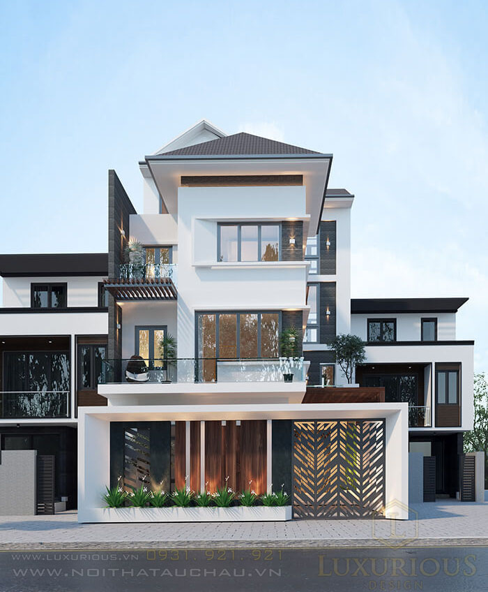 Thiết kế nhà biệt thự đẹp, chất lượng uy tín - Xây Dựng Ưu Việt