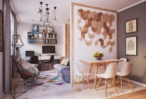Ý tưởng thiết kế nội thất chung cư nhỏ 40m2 hiện đại và đơn giản