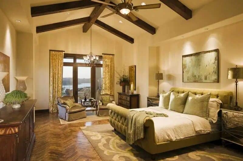 Phòng ngủ châu Âu phong cách Tuscan