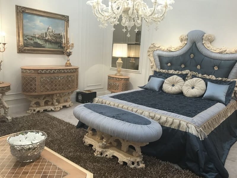 Phòng ngủ phong cách Baroque