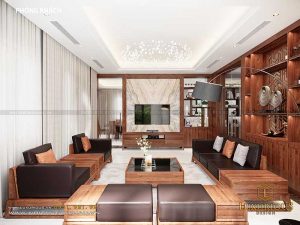 Cách Trang Trí Phòng Khách Bằng Đồ Gỗ Sang Trọng