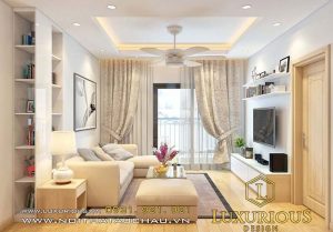 Mẫu thiết kế nội thất chung cư 110m2 với 3 phòng ngủ – Park Hill