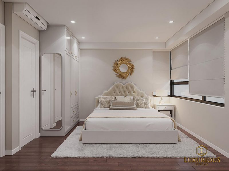 Thiết kế nội thất phòng ngủ 50m2 