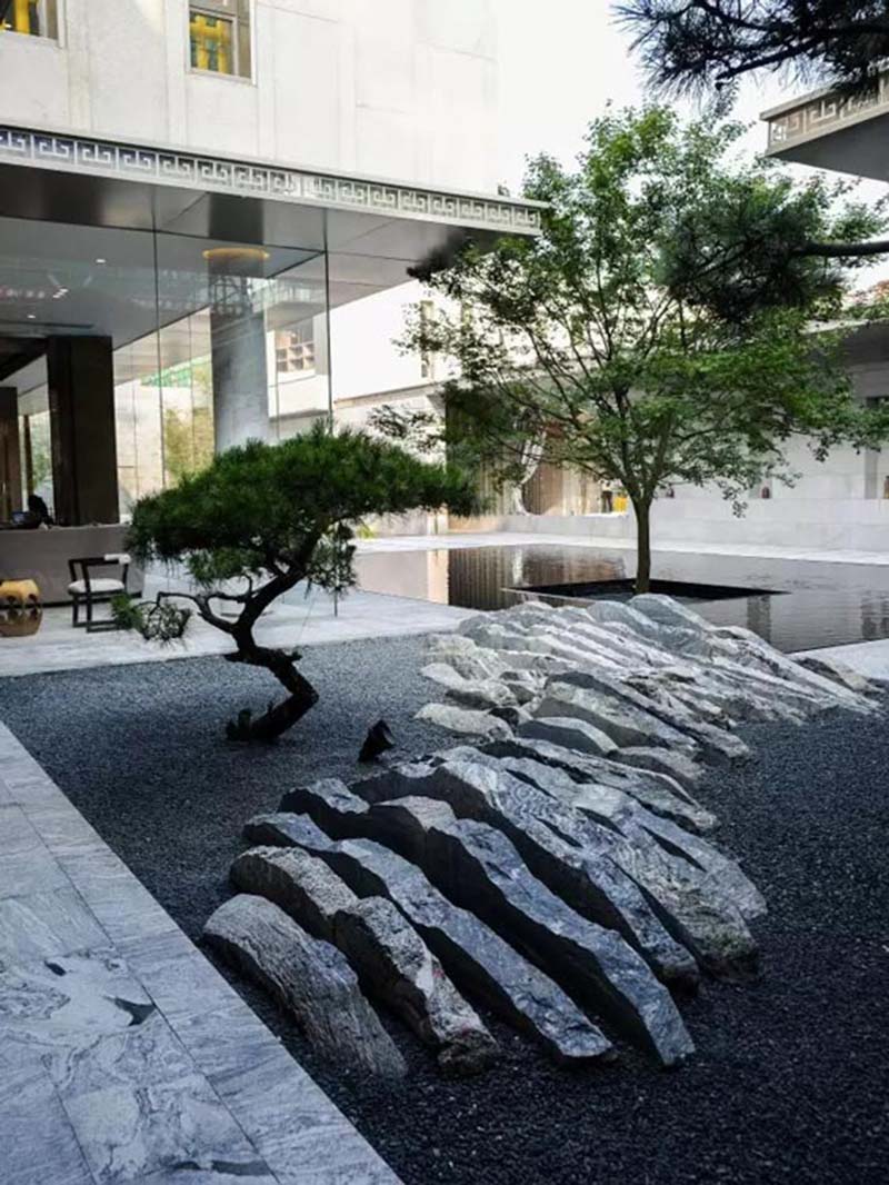 Thiết kế sân vườn biệt thự kiểu Nhật
