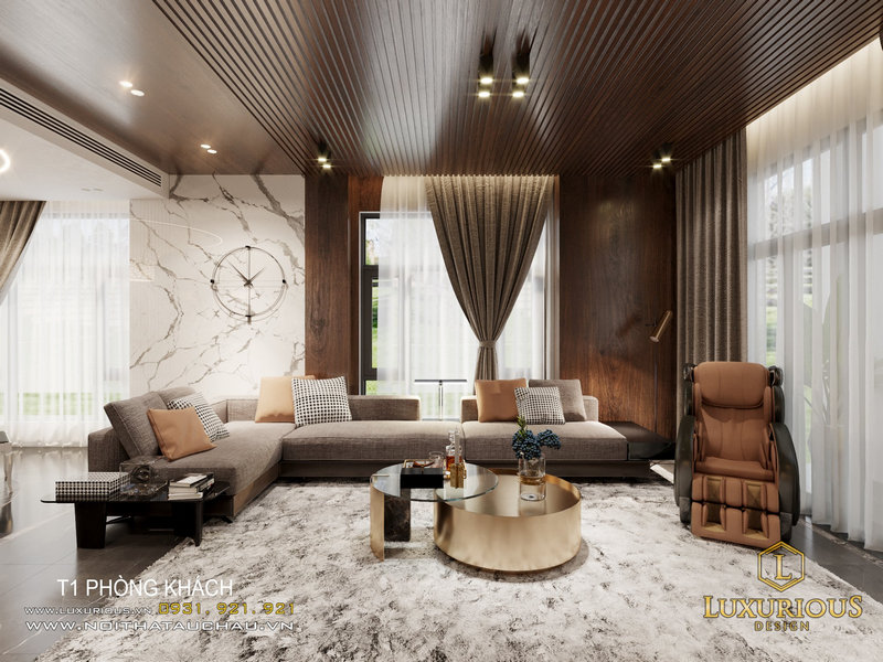 Luxurious Design - Tư vấn thiết kế nội thất phòng khách