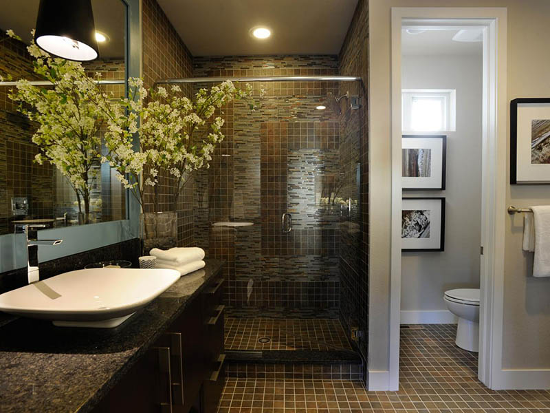 Thiết kế nhà vệ sinh cùng nhà tắm trong không gian riêng đẹp