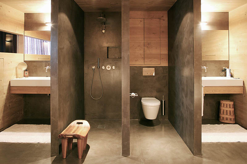 Mẫu thiết kế phòng tắm và nhà vệ sinh riêng