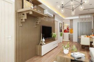 Cách bố trí bàn thờ trong phòng khách nhà ống hợp phong thuỷ