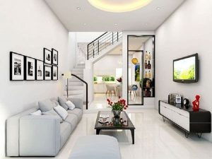 15+ Phòng khách nhà ống 4m hiện đại, đẹp đón đầu xu hướng