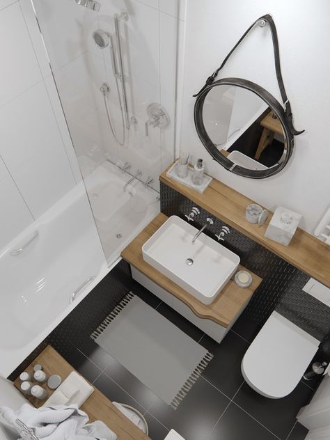 Mẫu thiết kế phòng tắm 4m2